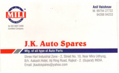 J. K. Auto Spares